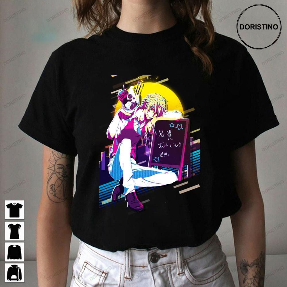 Retro Durarara Shizuo Limited Edition T-shirts